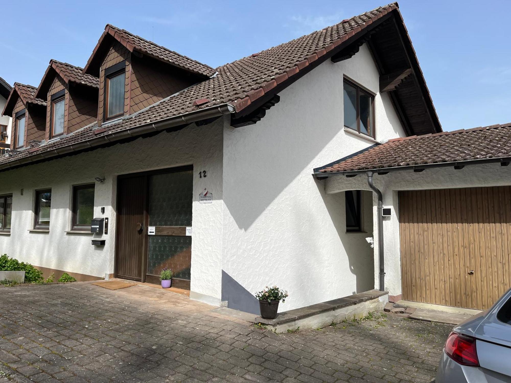 Apartmán Weitblick 1 Amorbach Exteriér fotografie