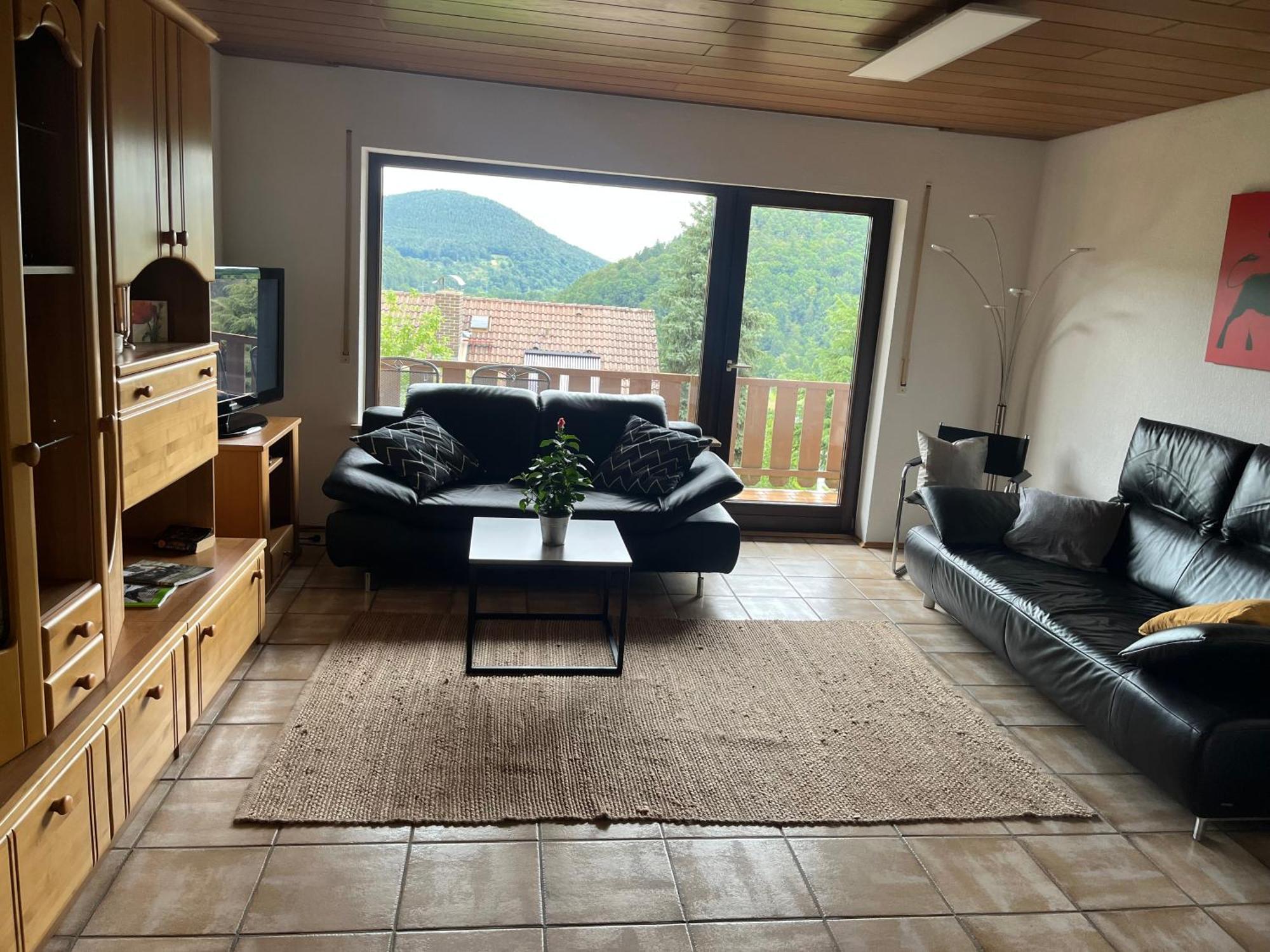 Apartmán Weitblick 1 Amorbach Exteriér fotografie